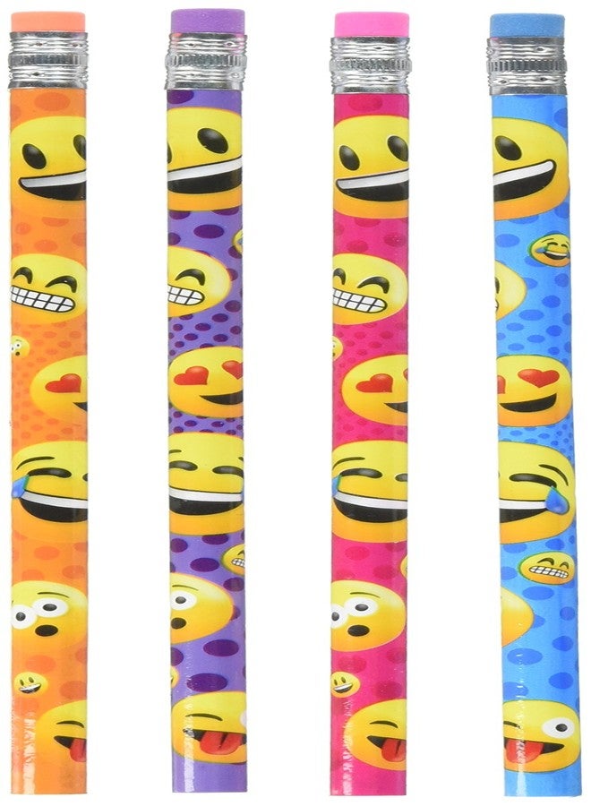 RIN Emoji Pencil, 7.5-Inch, Pack of 48